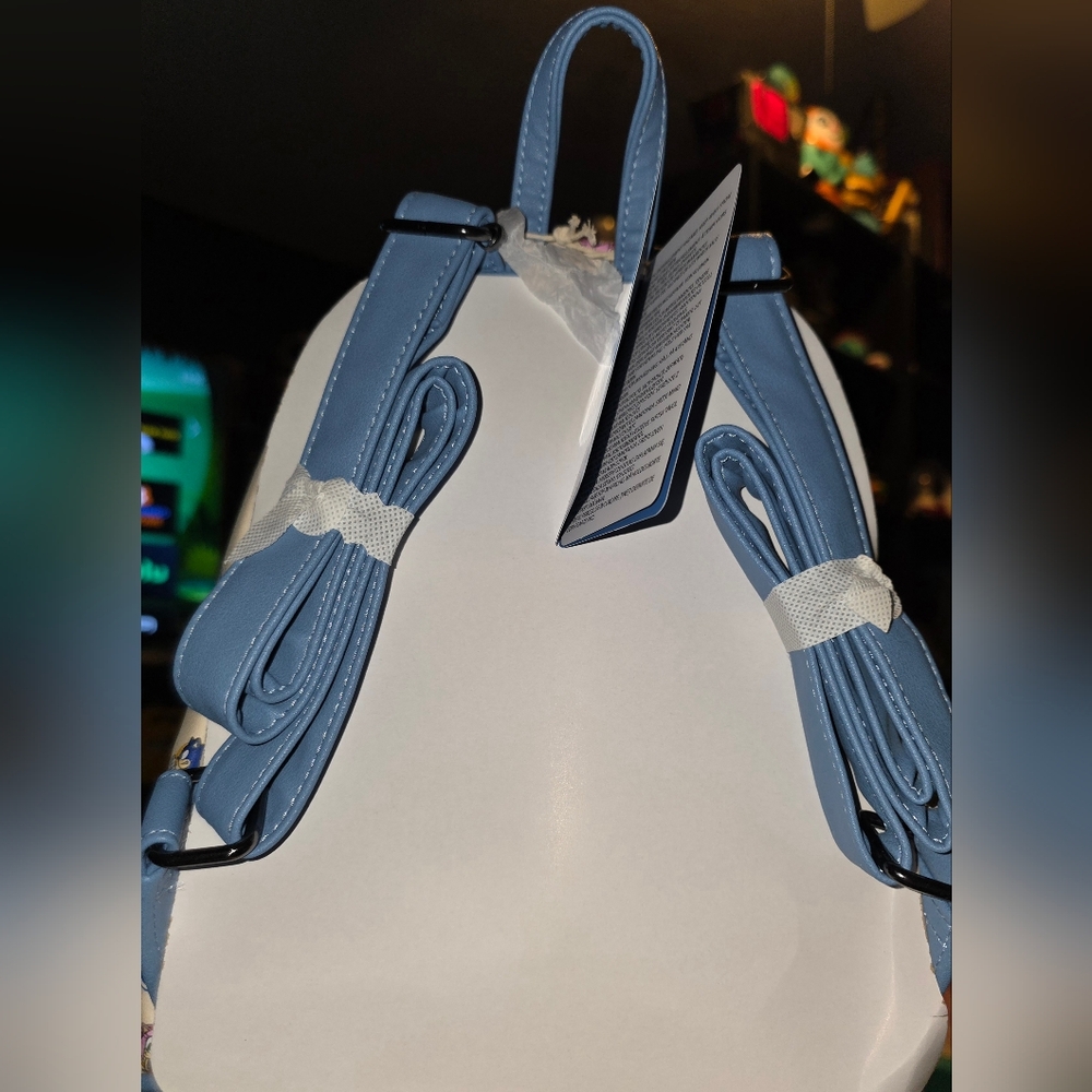Brand New! Loungefly Sonic The Hedgehog Amy Rose & Sonic Mini Backpack - Picture 3 of 5